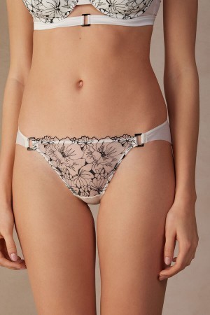 White Intimissimi Pure Joy Panties | CAEAH61081